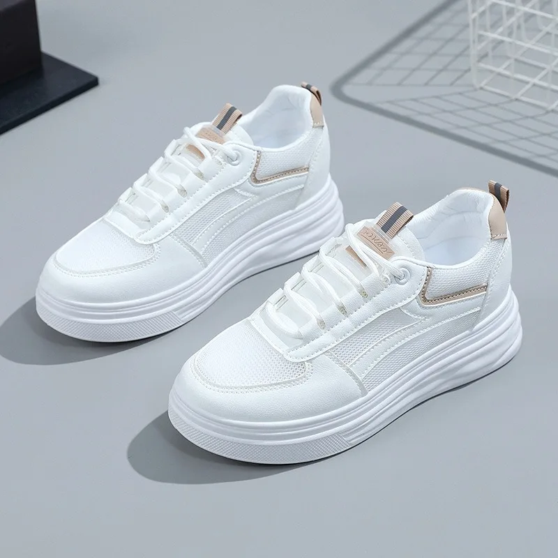 Chaussures de tennis en maille respirante pour femmes, baskets d'extérieur décontractées - image de produit 0
