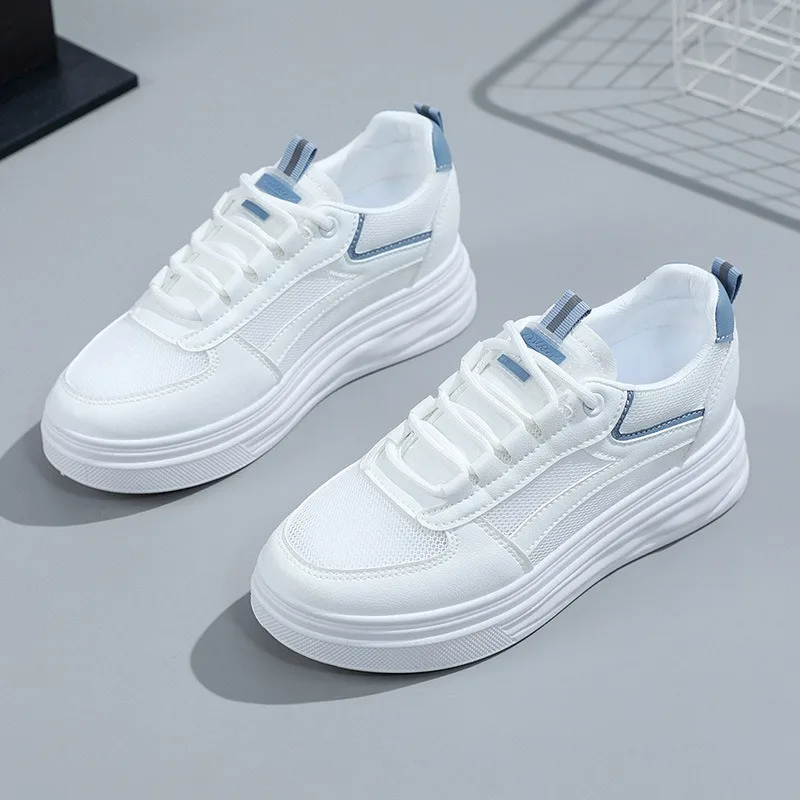 Chaussures de tennis en maille respirante pour femmes, baskets d'extérieur décontractées - image de produit 2