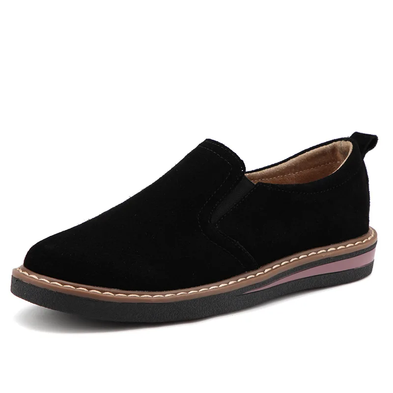 Mocassins cuir suédé femme- Confort et élégance! - image de produit 6