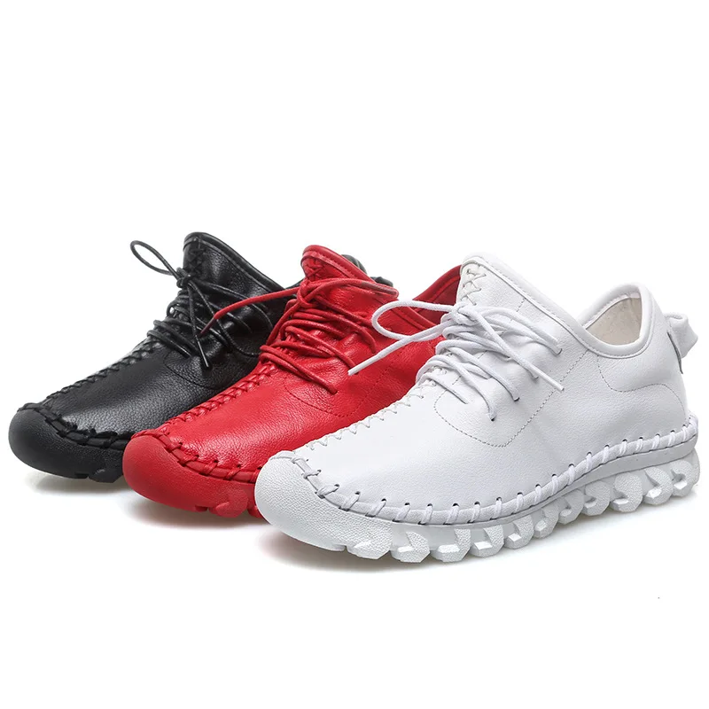 Mocassins en cuir pour femme respirants - Taille 41/42 - image de produit 2